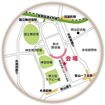 会場周辺地図